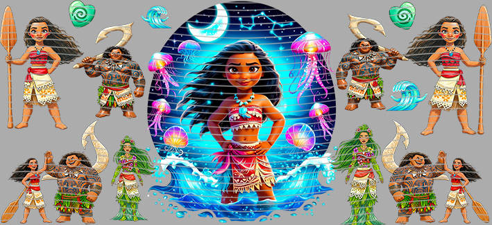 16oz Disney style-D-1495